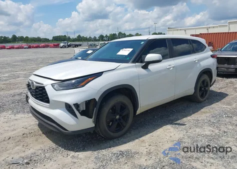 2023 Toyota Highlander Le z USA, uszkodzony, nr VIN 5TDKDRAH5PS510969